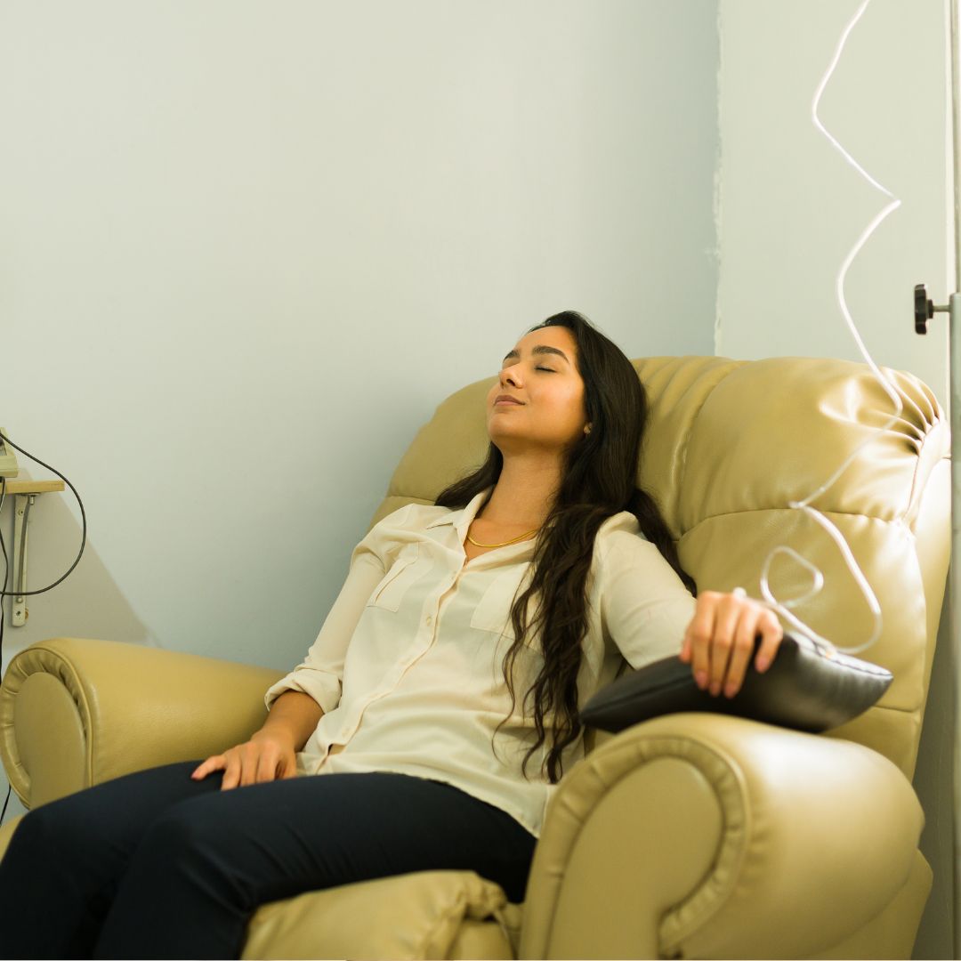 Mobile IV therapy team at Bali villa